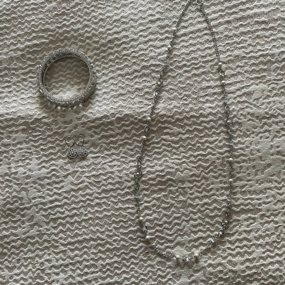 Set of Silver Jewelry